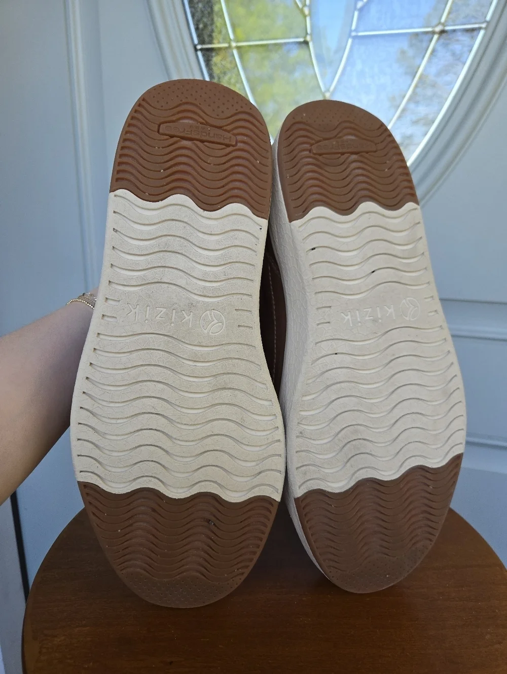 KIZIK Vegas Unisex Leather Sneaker Brown